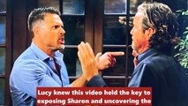 The Young And The Restless Spoilers Cameron kidnaps Lucy because he knows she has video evidence