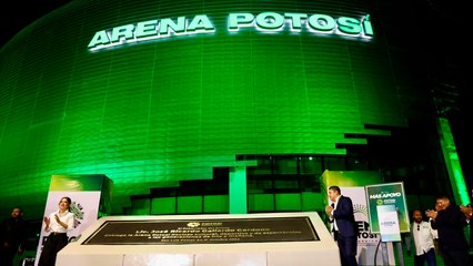 Arena Potosí: El gobernador Ricardo Gallardo inauguró el recinto donde se presentará Luis Miguel en noviembre