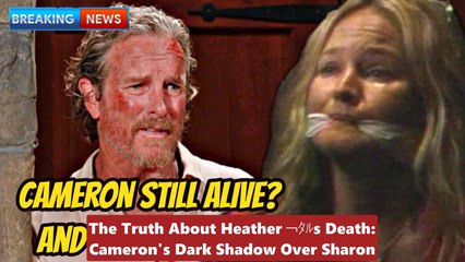 The Young And The Restless Spoilers Shock Cameron is alive and sets up Sharon to be Heather's killer(1)