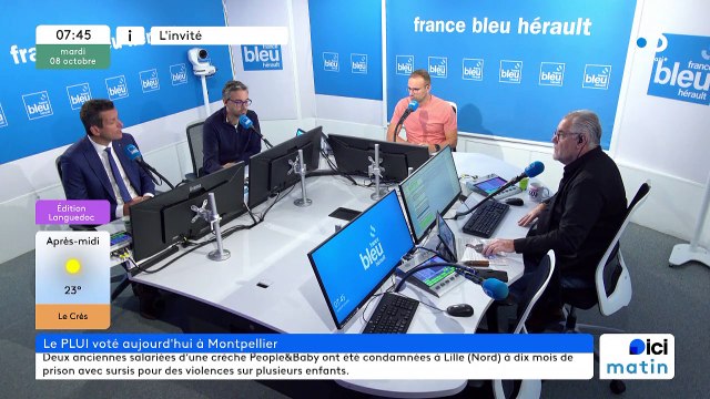 Stéphane Champay, maire du Crès et vice président en charge de l'aménagement du territoire à la métrople de Montpellier