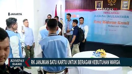 Jika Terpilih, RK Akan Wujudkan Program Kartu Serbaguna 'KAMU' untuk Warga Jakarta