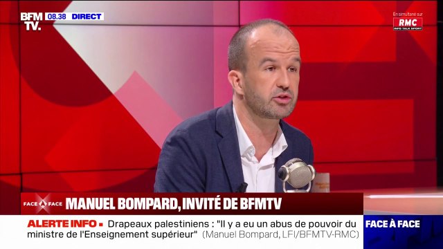 Manuel Bompard (LFI): Quand on est en désaccord avec la politique d'un gouvernement, on le censure