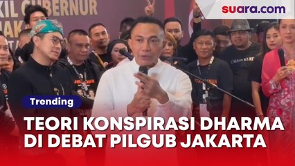 Teori Konspirasi Dharma Pongrekun di Debat Pilgub Jakarta Jadi Sorotan: Stand Up Comedy