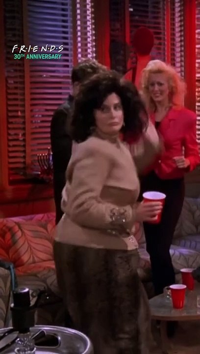 Dancing has always been one of Monica's many hidden talents 