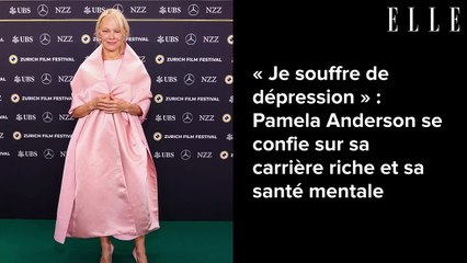 « Je souffre de dépression » : Pamela Anderson se confie sur sa carrière riche et sa santé mentale