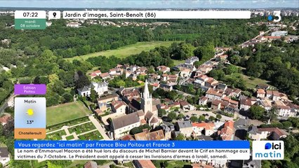 08/10/2024 - ICI Matin France Bleu Poitou en vidéo