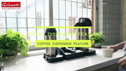 3liter 5liter Stainless Steel Thermos Vacuum Insulated Airpot Coffee Dispenser with Drip Tray