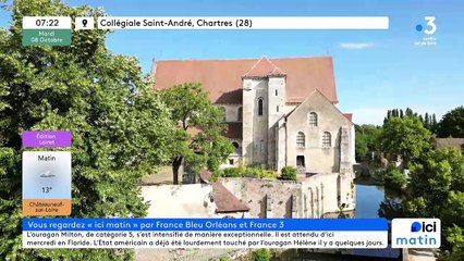 08/10/2024 - ICI Matin France Bleu Orléans en vidéo