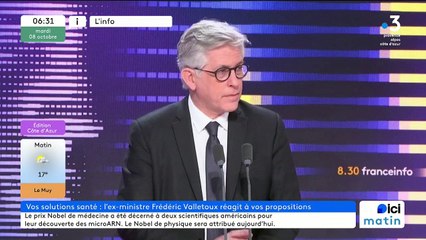 08/10/2024 - ICI Matin France Bleu Azur en vidéo