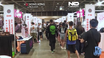 معرض الوشم الدولي في هونغ كونغ: تصاميم مستوحاة من الأساطير والرسوم المتحركة