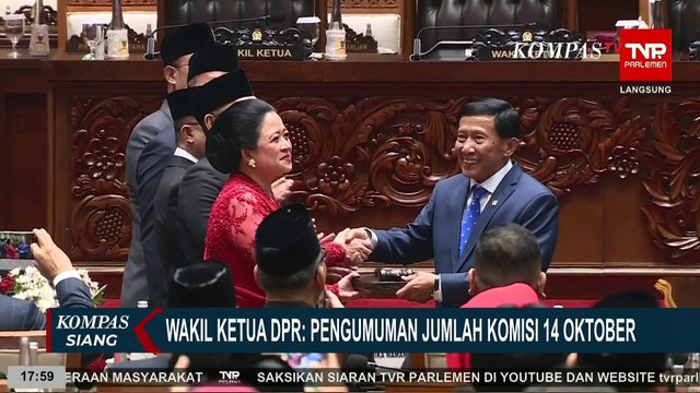 Sufmi Dasco Ungkap DPR Akan Umumkan Jumlah Komisi Pada 14 Oktober Nanti