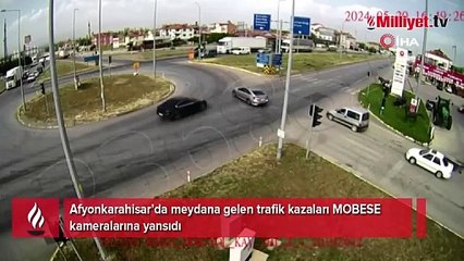 Afyonkarahisar’daki kazalar MOBESE’de