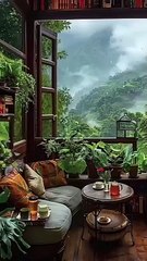 Peaceful environment a paradise like place