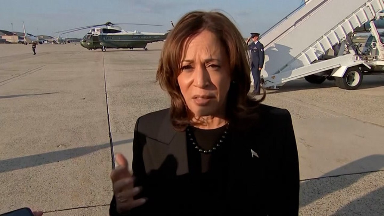 Kamala Harris issues Hurricane Milton warning to residents as ‘life-threatening’ storm heads for Florida