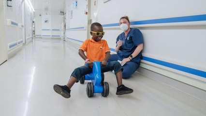 Schoolboy who was going blind can now see thanks to life-changing eye surgery