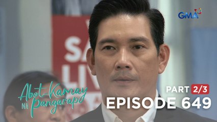 Abot Kamay Na Pangarap: Ang sakripisyo ni RJ para sa pangarap ni Analyn! (Episode 649 - Part 2/3)