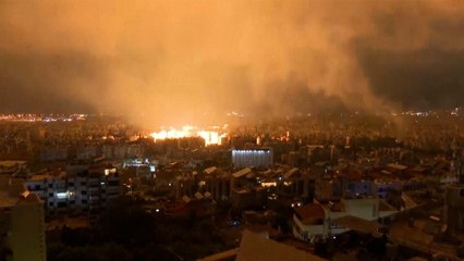 Israel continúa sus bombardeos contra Beirut