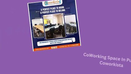 CoWorking Space In Pune - Coworkista