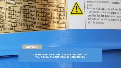 REVIEW MESIN DRILLING, TAPPING & MILLING YANG HANDAL DAN TANGGUH  - ORION ZX7032