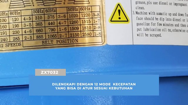 REVIEW MESIN DRILLING, TAPPING & MILLING YANG HANDAL DAN TANGGUH - ORION ZX7032