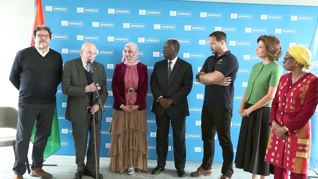 Le Président de la République désigné Protecteur du prix FHB pour la recherche de la paix à Paris