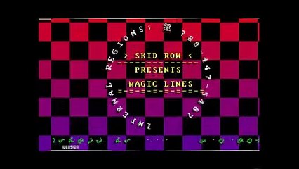 Amiga Cracktro - Magic Lines by Skid Row