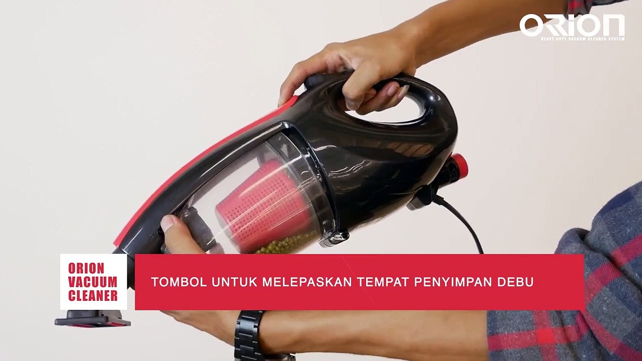 UNBOXING DAN REVIEW VACUUM CLEANER SUPER CYCLONE - ORION VACUUM CLEANER RV8209