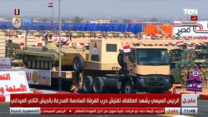 سيناء 200 .. عرض لأول مركبة مدرعة مصرية ذات قدرات فائقة