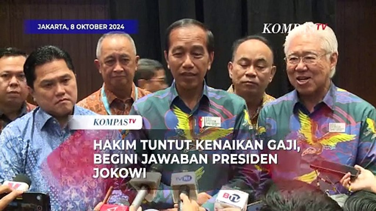 Hakim Tuntut Kenaikan Gaji, Begini Jawaban Presiden Jokowi