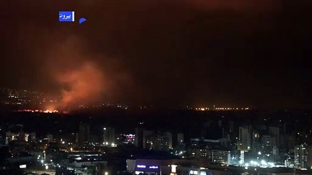 غارات إسرائيلية على الضاحية الجنوبية لبيروت