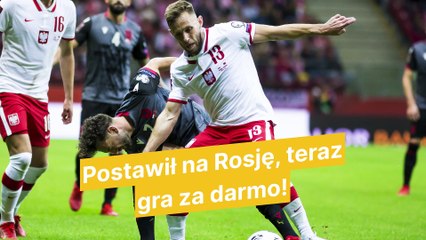 Postawił na Rosję, teraz gra za darmo