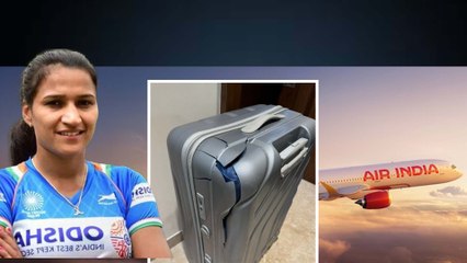 Hockey Player Rani Rampal का सूटकेस टूटा,खिलाड़ी ने Air India पर निकाली भड़ास, Post Viral| FilmiBeat