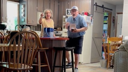 Daughter Flies Home To Surprise Parents With Item They Asked Her To Mail | Happily TV