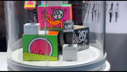 Keith Haring ancora su uno Swatch: "Per abbattere le barriere"