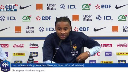 Video herunterladen: EDF : Christopher Nkunku ne prétend pas pouvoir remplacer Antoine Griezmann