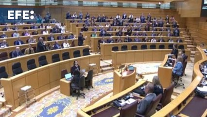 Скачать видео: El PP retrasa en el Senado la ley que incluye beneficios para los etarras