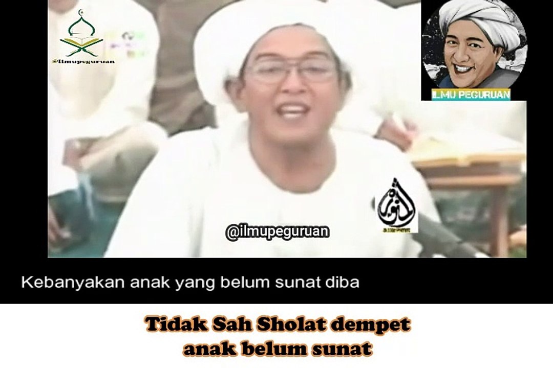 Tidak Sah Sholat dempet anak belum sunat