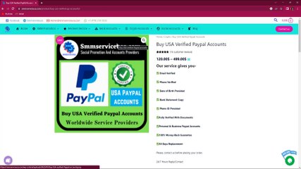 Buy USA Verified Paypal Accounts