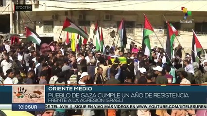 Se cumple un año del genocidio israelí contra Gaza
