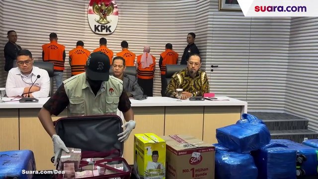 Terbungkus Kardus Dan Koper, Ini Penampakan Rp 12 M Hasil Sitaan KPK Dari OTT Di Kalsel