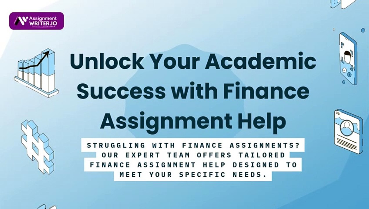 Unlock Your Academic Success with Finance Assignment Help
