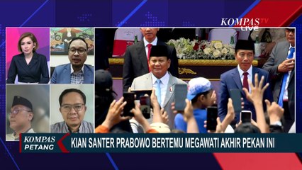 Kian Santer Prabowo Bertemu Megawat, Politisi PDIP: Lokasi Pertemuan Akan di Tempat Netral