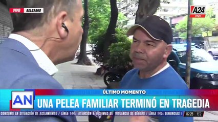 Horror en Belgrano: un joven de 27 años murió apuñalado en una disputa familiar