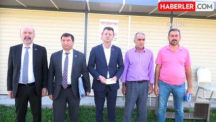 Aksaray'da Muhtarlar Belediye Binasına Alınmadı.