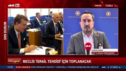 Meclis İsrail Tehdidi için toplanacak