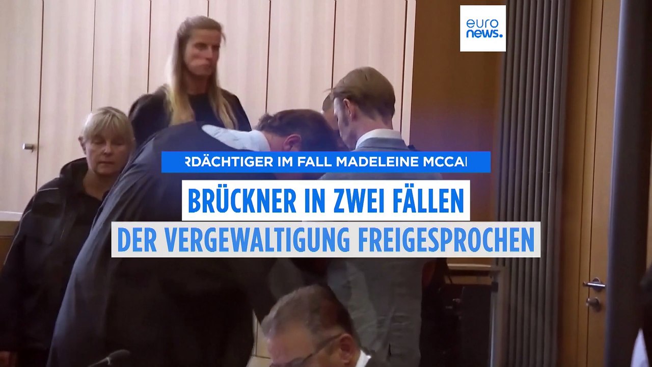 Verdächtiger im Fall Madeleine McCann in zwei Fällen der Vergewaltigung freigesprochen