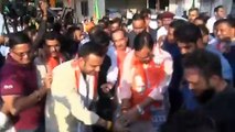 BJP की हैट्रिक के बाद जयपुर में अनूठा जश्न, CM भजनलाल ने बनाई 'जलेबी'