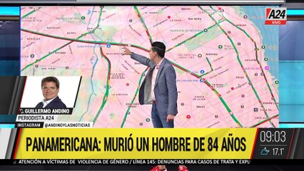 Un accidente fatal en Panamericana ocasionó una congestión récord