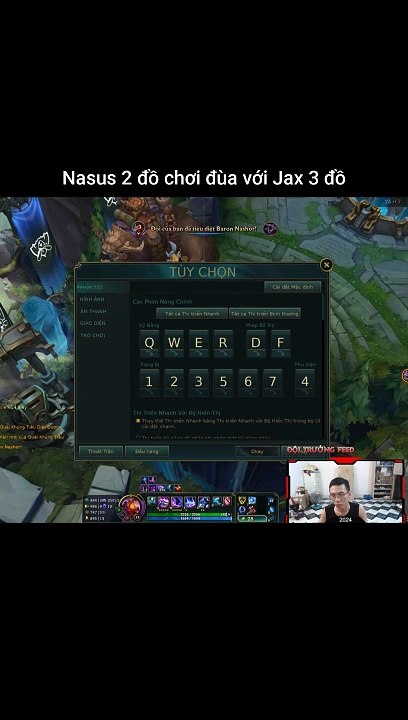 Nasus 2 đồ chơi đùa với Jax 3 đồ #nasus #jax #lienminhhuyenthoai #leagueoflegends