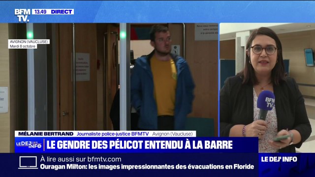 Procès des viols de Mazan: le gendre des Pélicot témoigne à la barre